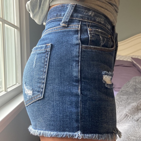 Mid Rise Jean Shorts - Picture 2 of 5